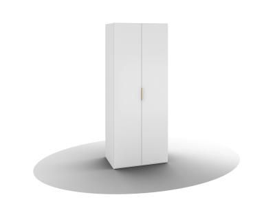 FEDERICA шкаф для одежды ШО-02, белый бриллиант