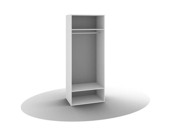 FEDERICA шкаф для одежды ШО-02, белый бриллиант/дуб эвок