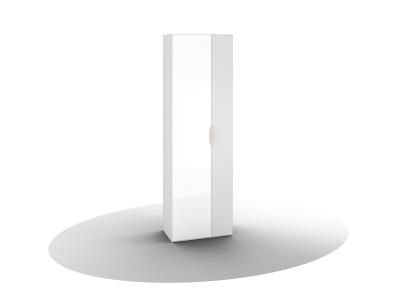 FEDERICA шкаф для белья ШБ-03, белый бриллиант/зеркало