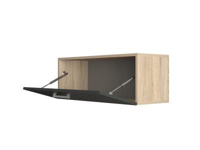 Шкаф горизонтальный СИЛЬВИЯ ШГ-01 (800) нижнее открывание, дуб сонома/глянец