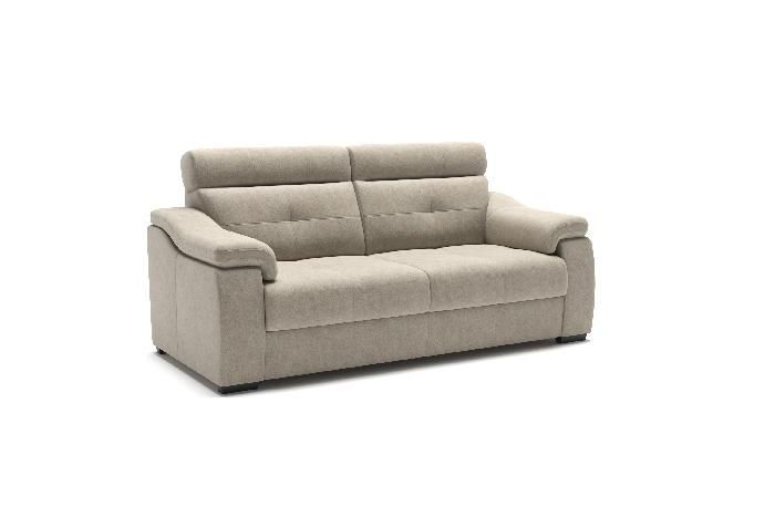 Boston диван-кровать двухместный maxi прямой замша серый