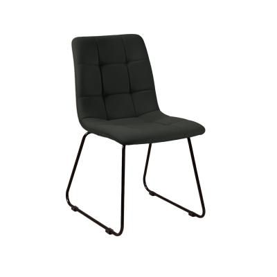 Стул City, (комплект 4 шт), бархат антрацит 14