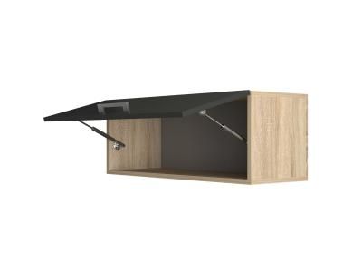 Шкаф горизонтальный СИЛЬВИЯ ШГ-01 (800) верхнее открывание, дуб сонома/глянец