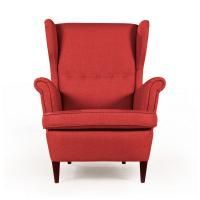 Кресло Redford, рогожка красный