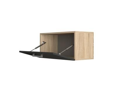 Шкаф горизонтальный СИЛЬВИЯ ШГ-01 (600) нижнее открывание, дуб сонома/глянец