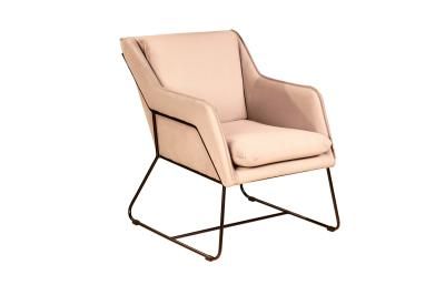 Кресло Alex, бархат бежевый 5