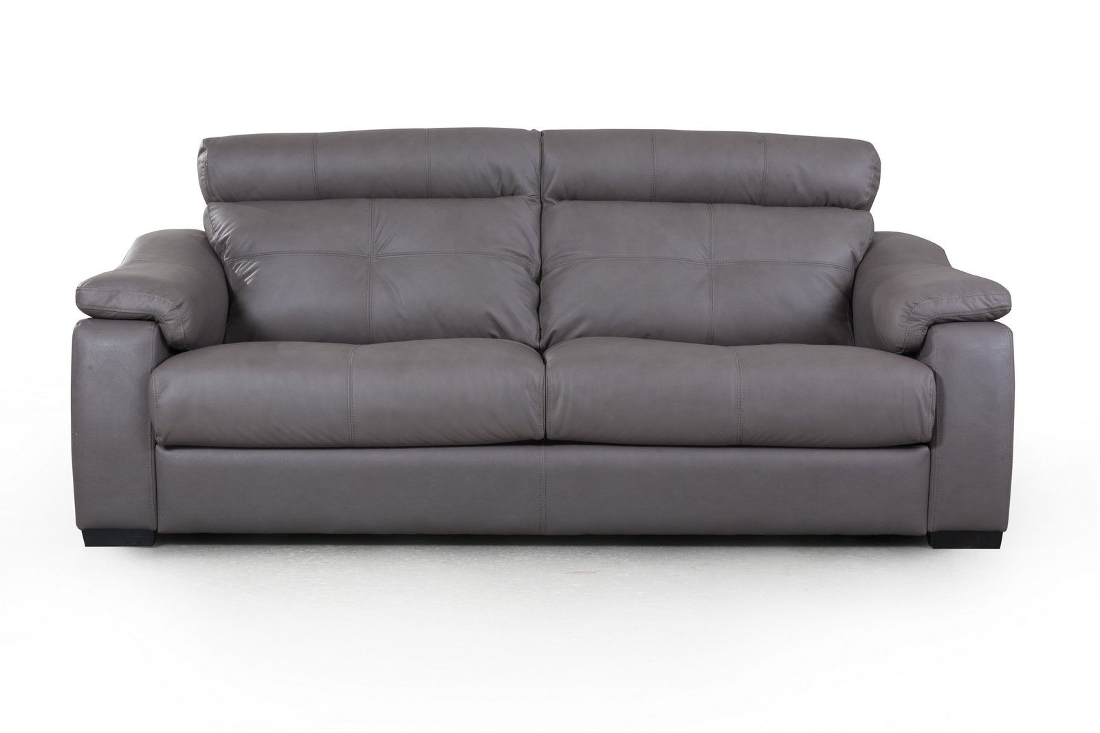 Boston диван-кровать двухместный прямой замша серый
