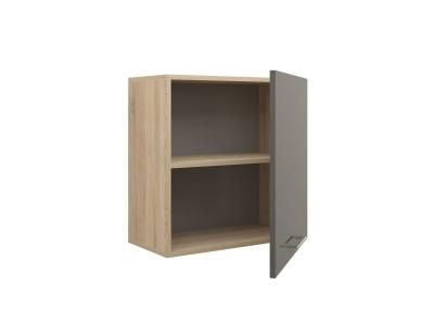 Шкаф вертикальный СИЛЬВИЯ ШВ-01 (600) правое открывание, дуб сонома/глянец