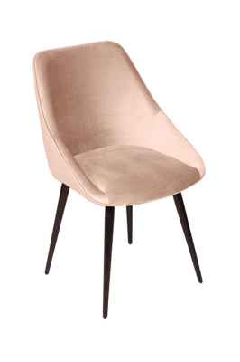Стул Neo бархат бежевый 5/опора конус