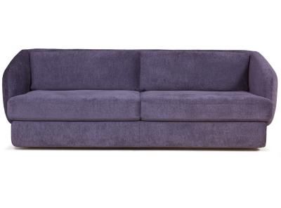 Бабл диван-кровать прямой, микромех Plush mistic