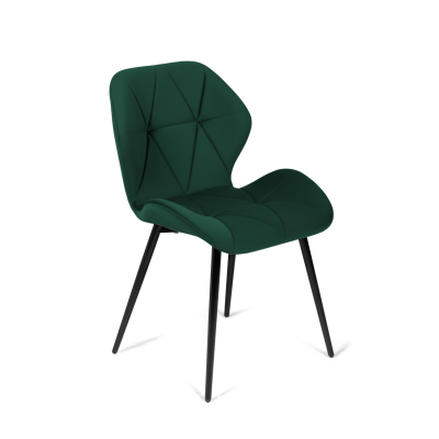 Стул Crystal M, бархат зеленый 19