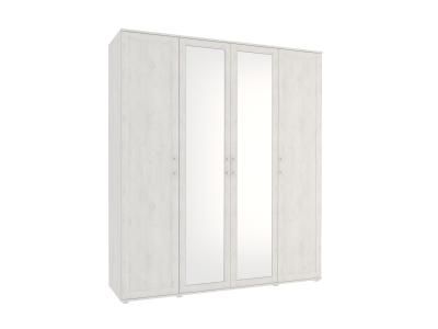 Шкаф для одежды  ALPINA, фасад зеркало+глухой, ШО-04.1 (2г/2зр)