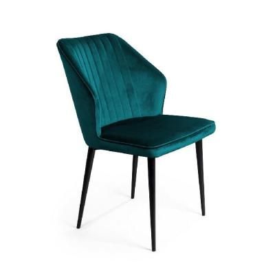 Стул Берг, бархат бирюзовый 87