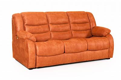 Ridberg диван-кровать прямой замша рыжий