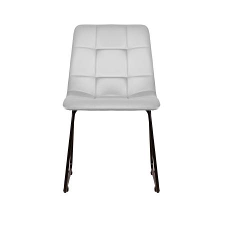 Стул Duo, комплект (2 шт), бархат светло-серый 04