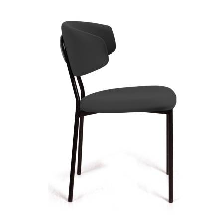 Стул Брэд, бархат антрацит 14