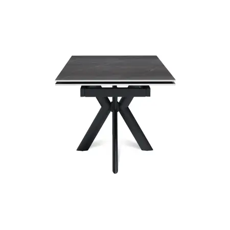 Стол раскладной Стронг (140+40+40), керамика матовая Armani Grey