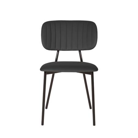 Стул Фрост, бархат антрацит 14