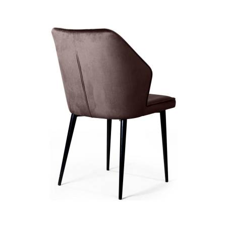 Стул Berg, бархат антрацит 14