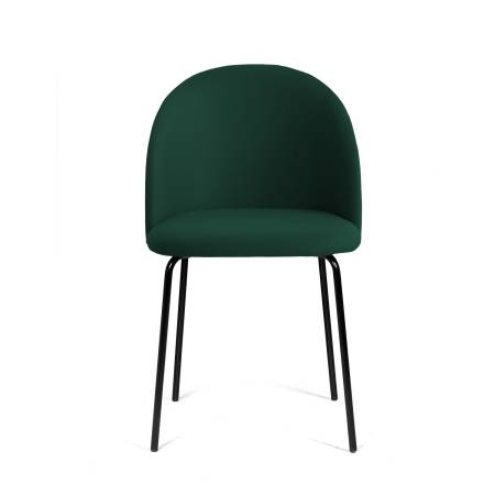 Стул Норд, (комплект 2 шт), бархат зеленый 19