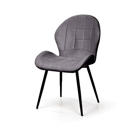 Стул Ральф, бархат антрацит 14