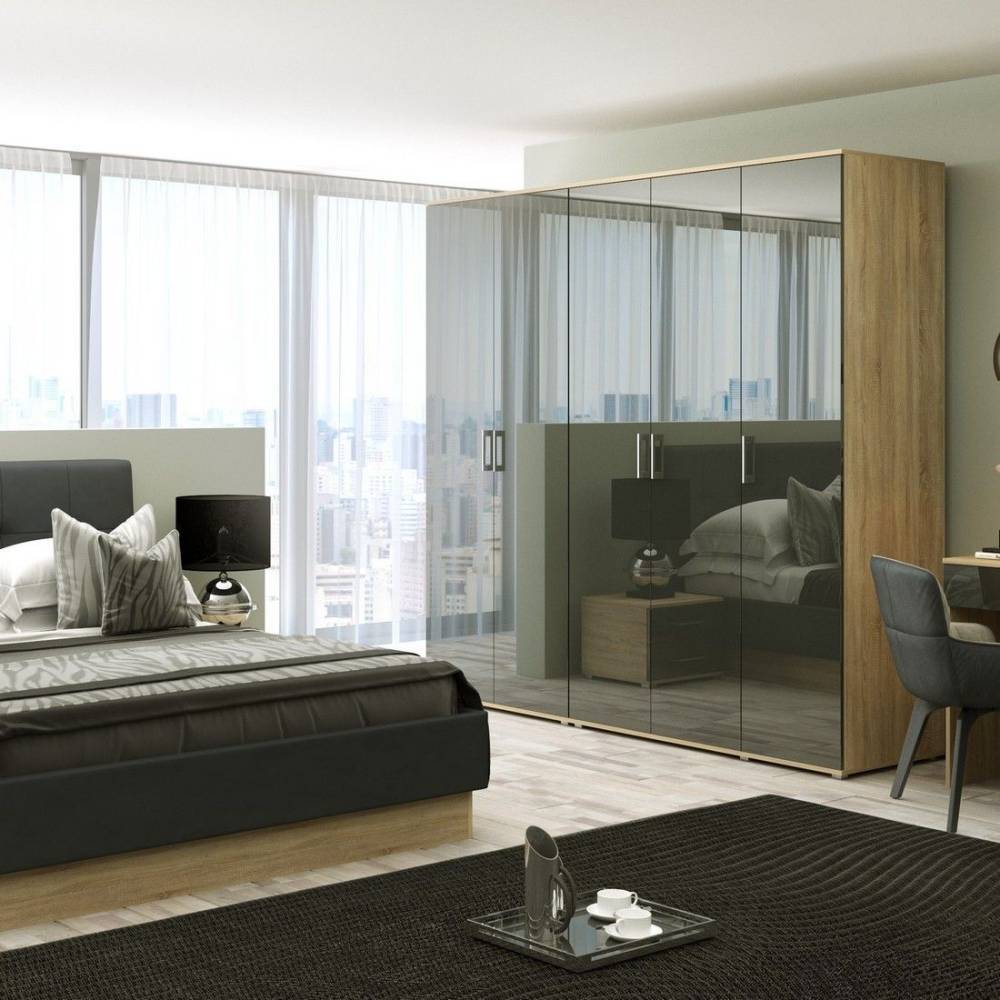 Шкаф для одежды SILVIA, ШО-04(г) фасад глянцевый