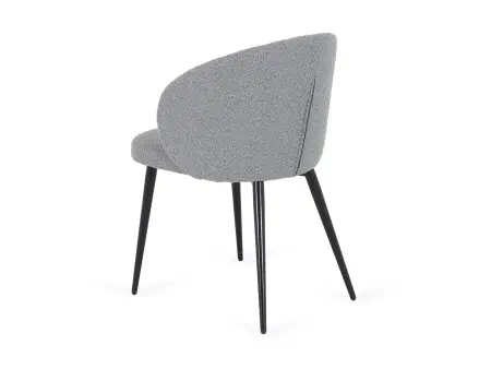 Стул Vito, букле серый / опора конус