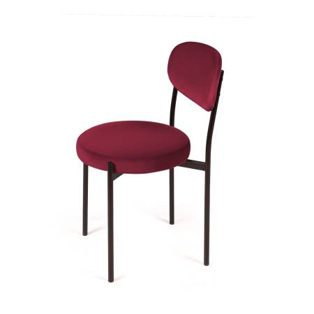Стул Мейсон, бархат винно-красный 16