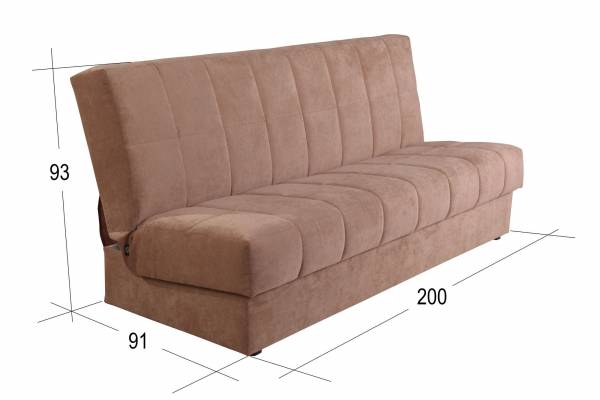 Sonet-05 диван-кровать трехместный (квадрат)