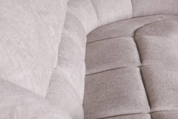 Сан-Ремо угловой диван-кровать с реклайнером, микромех Rozy ivory