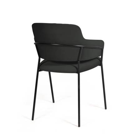 Стул Бриз, бархат антрацит 14