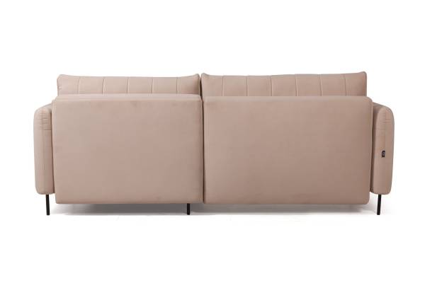 Барселона диван-кровать с шезлонгом, бежевый