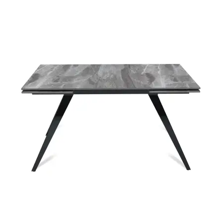Стол раскладной Асти (140+40+40), керамика глянцевая Italian Light Grey