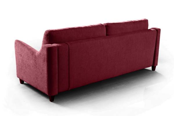 Stockholm диван-кровать прямой велюр красный