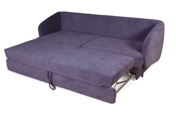 Бабл диван-кровать прямой, микромех Plush mistic