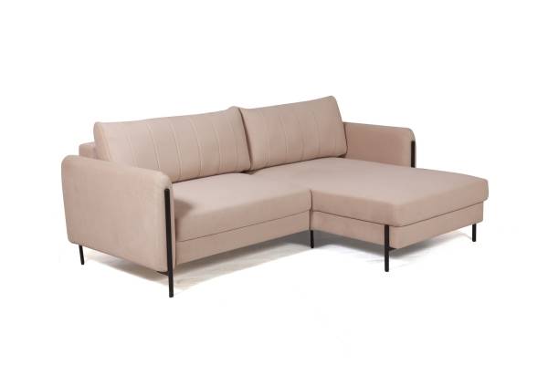 Барселона диван-кровать с шезлонгом, бежевый