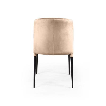 Стул Albert (Альберт), бархат бежевый 5