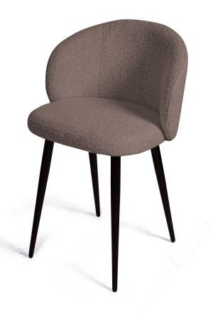 Стул Вито высокий, букле бежевый / опора конус