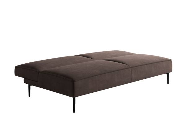 Este диван-кровать трехместный, прямой, без подлокотников, бархат 13