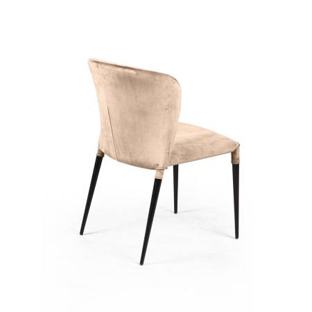 Стул Albert (Альберт), бархат бежевый 5