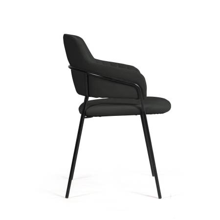 Стул Бриз, бархат антрацит 14