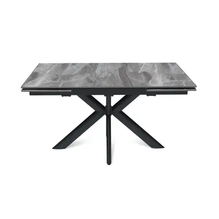 Стол раскладной Strong (140+40+40), керамика глянцевая Italian Light Grey