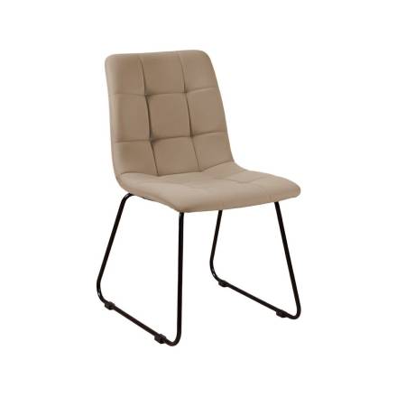 Стул Сити, (комплект 2 шт), бархат бежевый 5