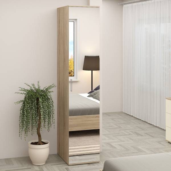 Шкаф для одежды СИЛЬВИЯ, ШО-01(зр), фасад зеркало