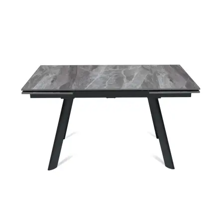 Стол раскладной Stone (140+40+40), керамика глянцевая Italian Light Grey