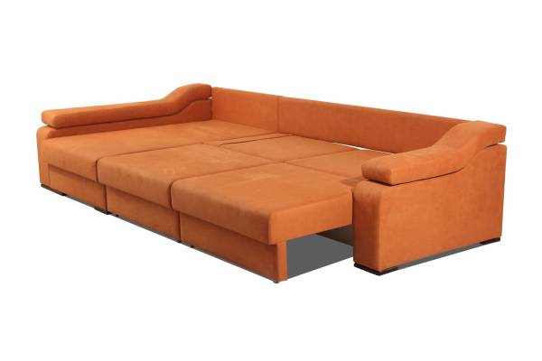 Престиж-01 А диван-кровать с шезлонгом с коротким подлокотником