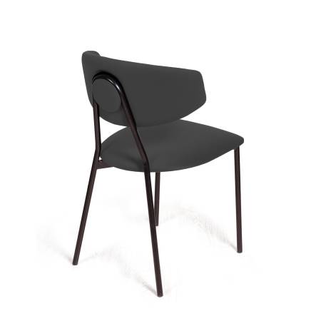 Стул Брэд, бархат антрацит 14