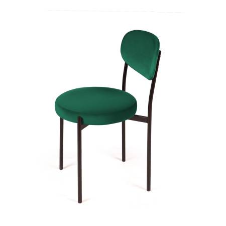 Стул Мейсон, бархат зелёный 19