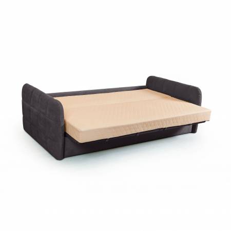 Verona compact диван-кровать прямой велюр серый
