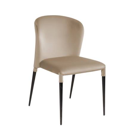 Стул Альберт, комплект (2 шт), бархат бежевый 5